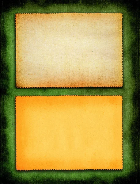 Yeşil renkli kağıda — Stok fotoğraf