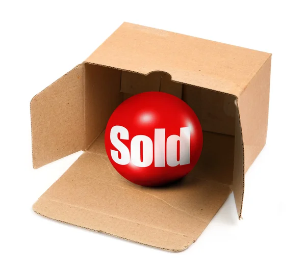 Sold concept — Stock Photo, Image