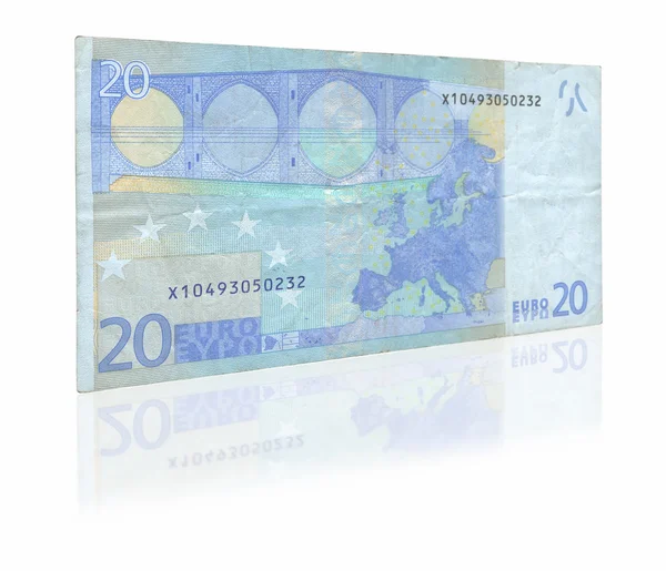 Twenty Euro banknote — Stock Photo, Image