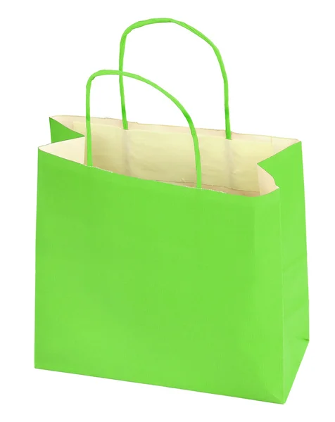 Bolsa de compras verde —  Fotos de Stock