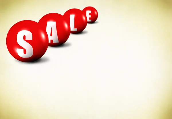 Sale on old fashioned background — Stock Photo, Image