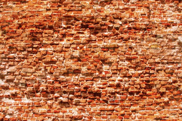 Mur de briques en ruine — Photo