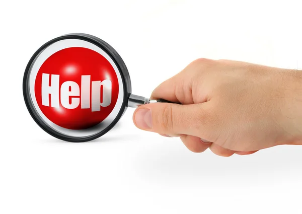 Searching for help — Stock Photo, Image
