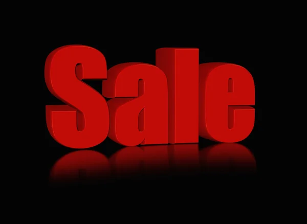 Red sale word — Stock Photo, Image