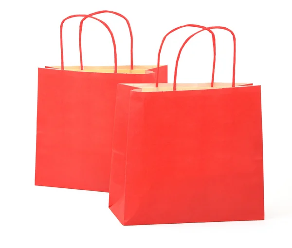 Two shopping bags — Stok fotoğraf
