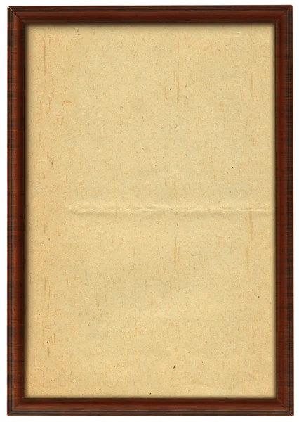 Large wooden frame — Stock Photo, Image