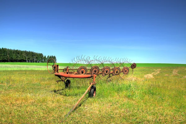 Régi mezőgazdasági gép — Stock Fotó