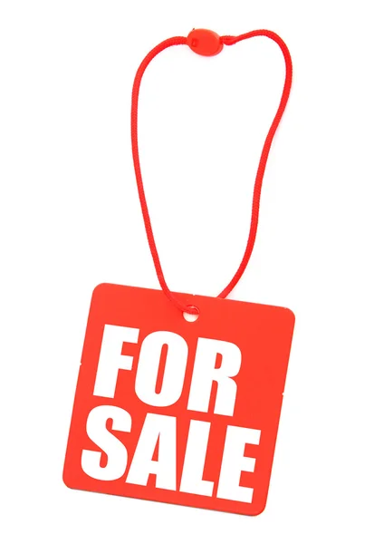 Price tag isolated — Stock Photo, Image
