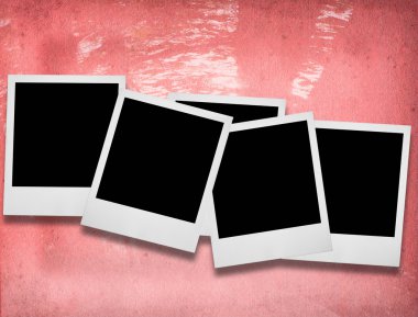 Blank photo frames clipart