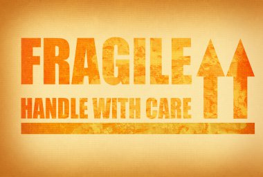 Handle with care clipart