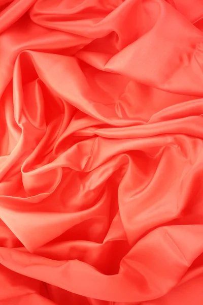 Cetim vermelho dobrado — Fotografia de Stock