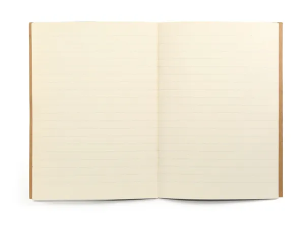 Lined exercise book — Stock Photo, Image