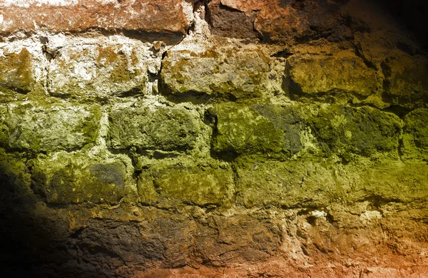 Abstract deteriorating brick wall — Stock Photo, Image