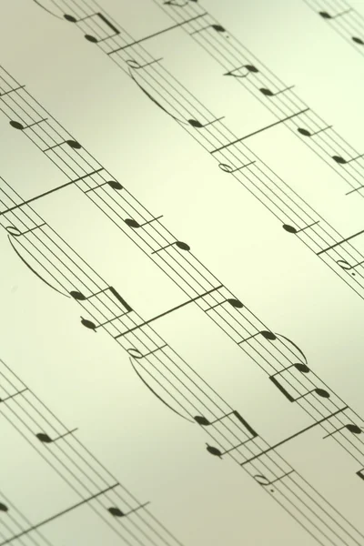 Music note background — Stock Photo, Image