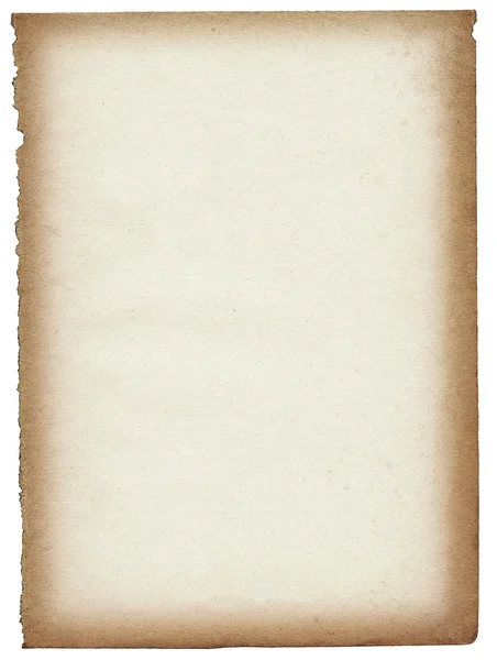 Eski kağıt sayfa — Stok fotoğraf