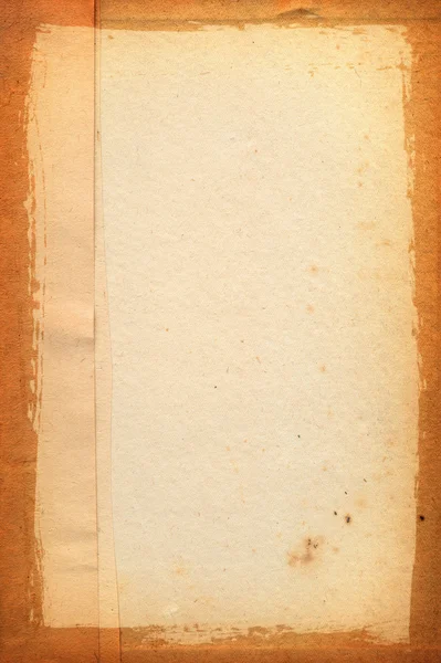 Желтый лист бумаги — стоковое фото