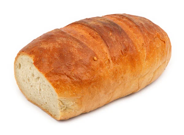 Bread against white — Stock Photo, Image