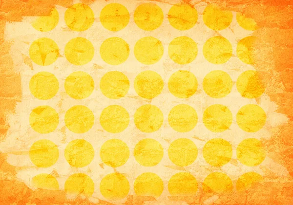 Żółty Dropiata papieru — Zdjęcie stockowe