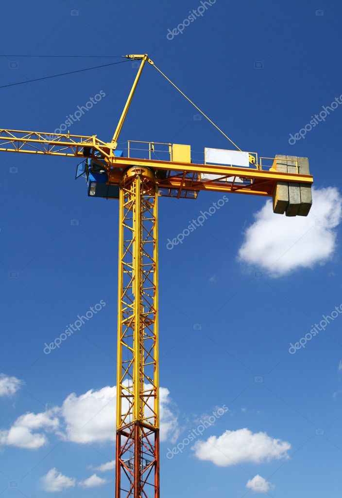 Yellow crane Stock Photo by ©yoka66 2211526