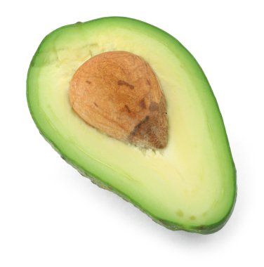 Half of avocado clipart