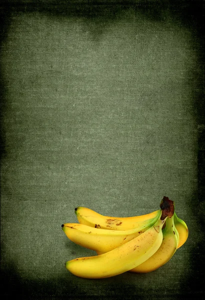 Bananes sur fond rétro — Photo