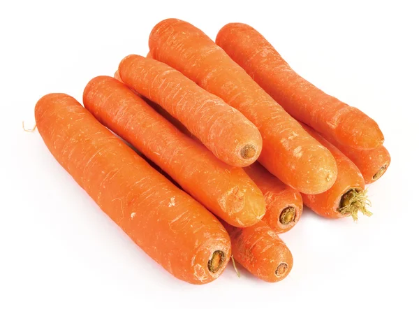 Grupp av morötter — Stockfoto