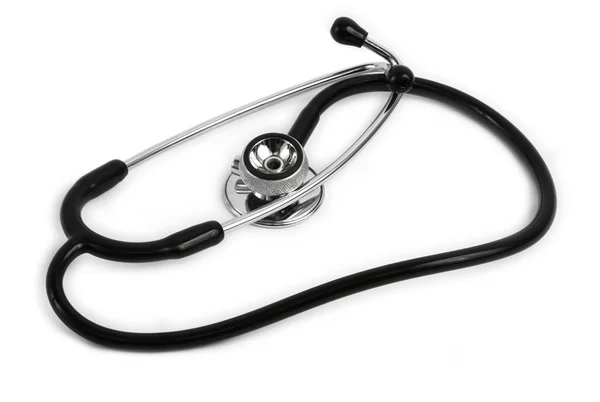 Stetoskop biały — Zdjęcie stockowe