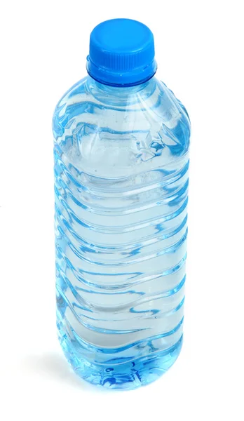 Пляшка, повна води — стокове фото