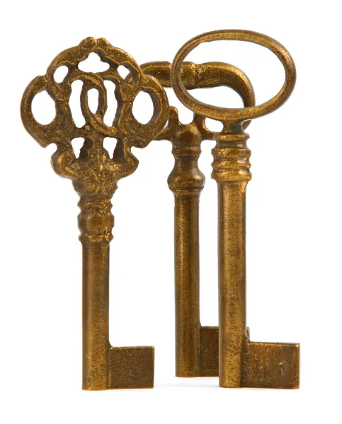 Διακοσμημένη παλαιόs κλειδιά — Φωτογραφία Αρχείου