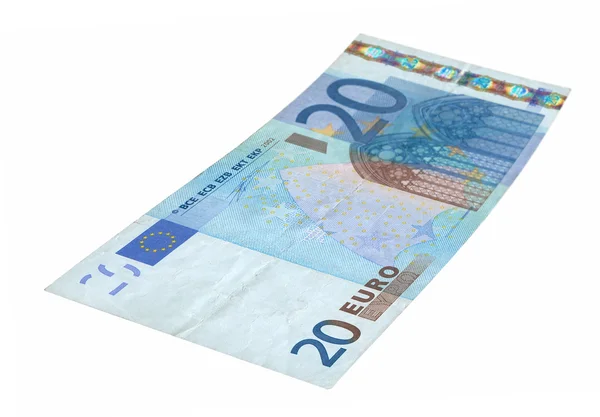 Nota de 20 euros — Fotografia de Stock