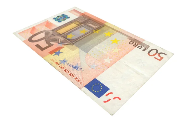 Billete de 50 euros —  Fotos de Stock