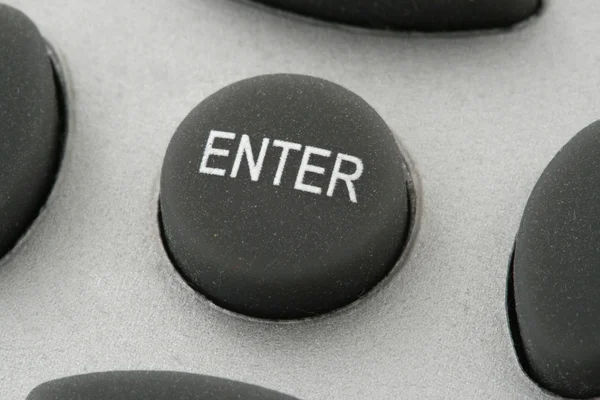 Entrar botão — Fotografia de Stock