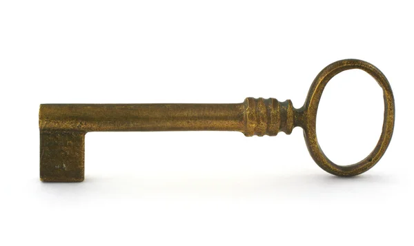 Выдержанный ключ — стоковое фото