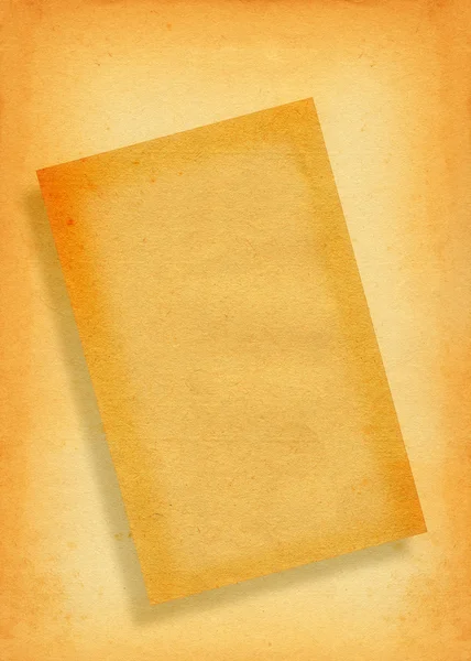 Paper page against paper background — Stock Photo, Image