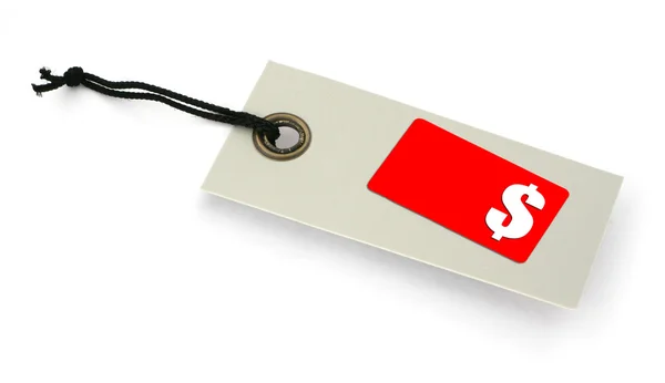 Sale tag with copy space — Stock Photo, Image