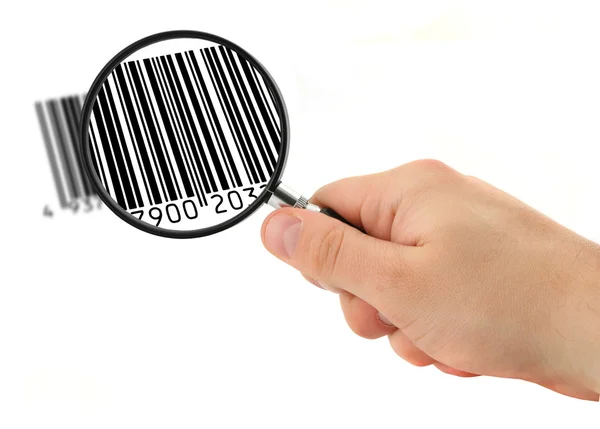 stock image Scanning bar code