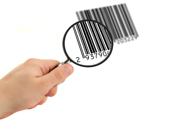 stock image Scanning bar code