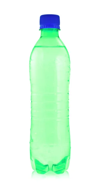 Красочная бутылка воды — стоковое фото
