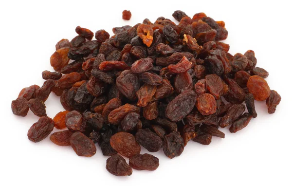 Raisins on white — Stock Photo, Image
