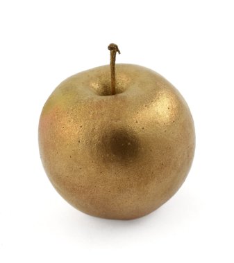 Gold apple clipart