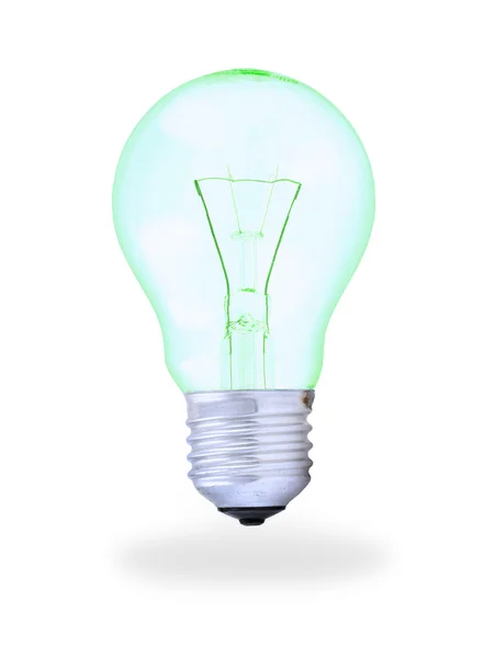 Light bulb with shadow — Stock Photo, Image