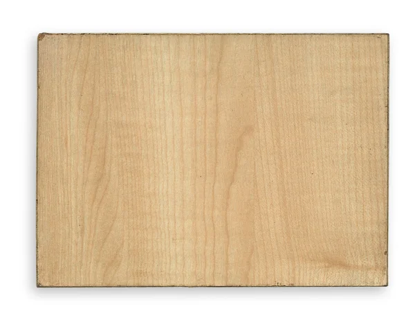 Stück Holz mit Rand — Stockfoto