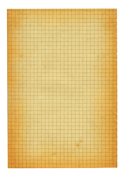 Pièce de format XXL de vieux papier carré — Photo