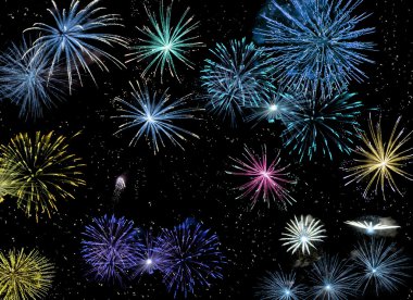 Fireworks clipart