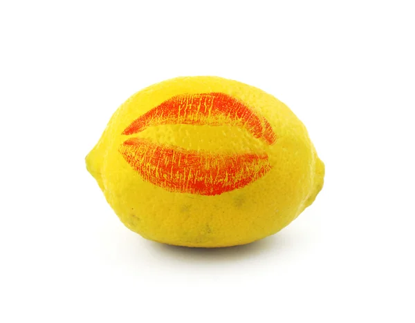 Я люблю лимоны. — стоковое фото