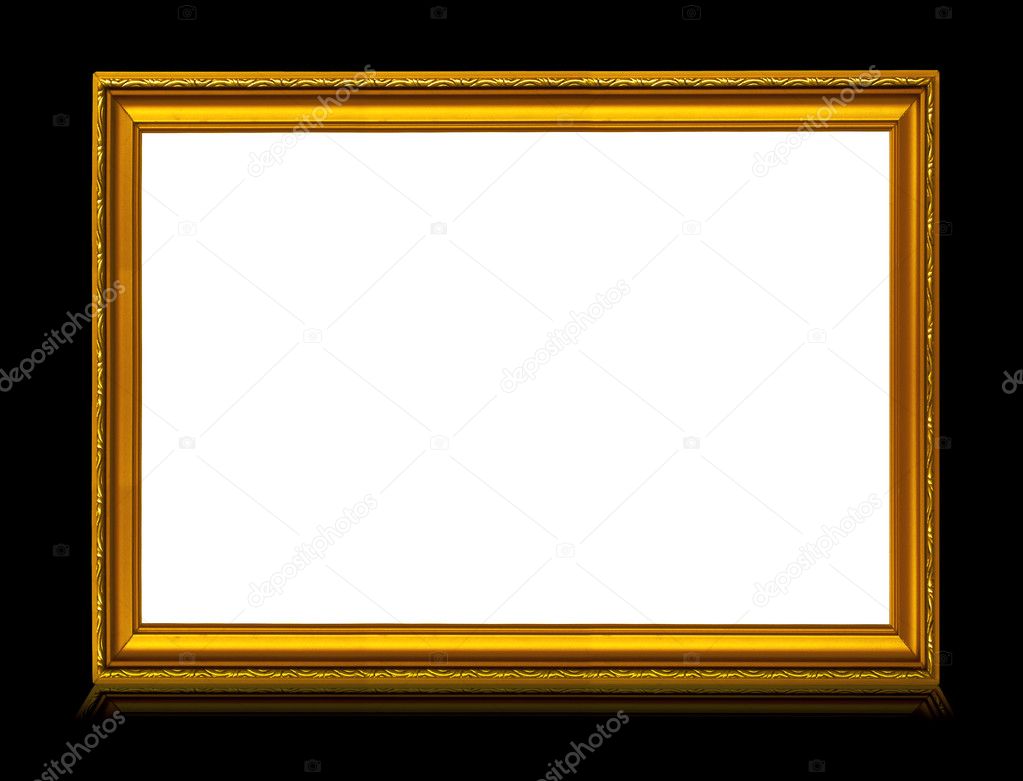 Frame with reflection isolated