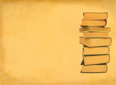 retro zemin üzerine antika kitap