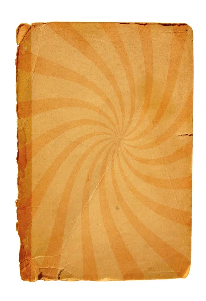Stara Strona papieru z motywem zakrętas — Zdjęcie stockowe