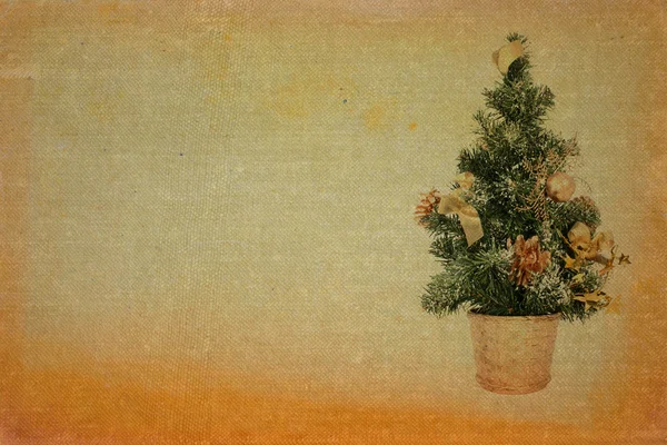 Ретро фон Рождества — стоковое фото