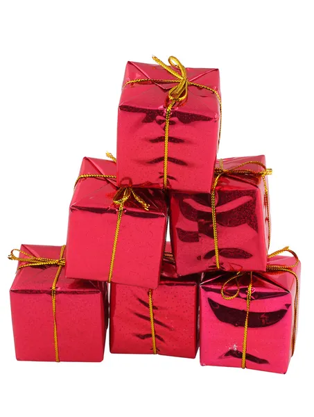 Stack of gifts — Stock Photo, Image
